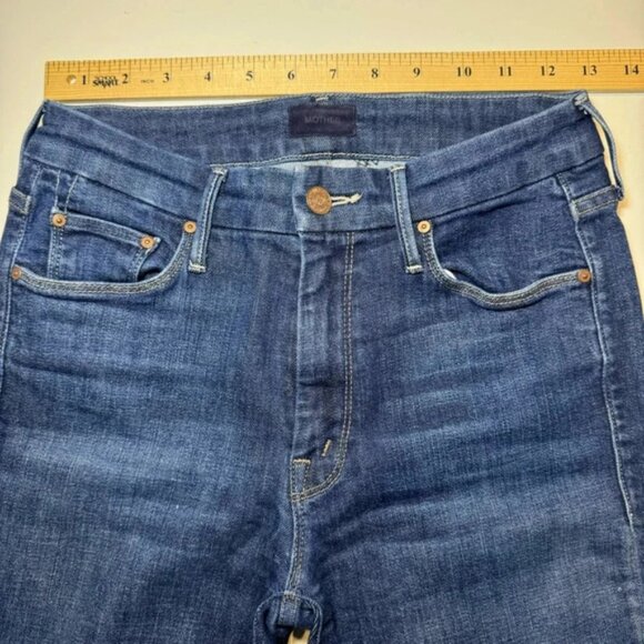 Mother The Looker High Rise Crop Skinny Jeans Women’s size 26 - Picture 10 of 15